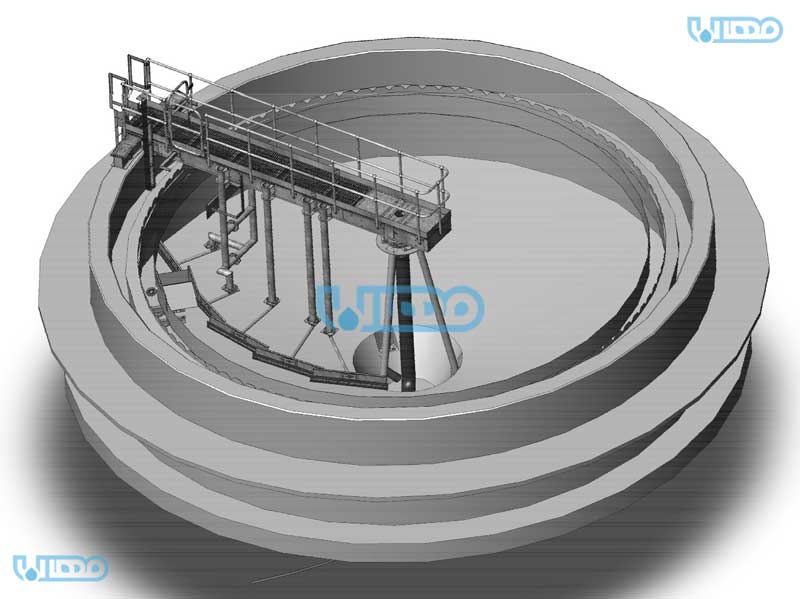 طراحی نیم پل ته نشینی